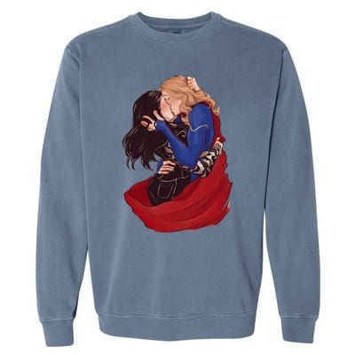 Supercorp Cry The Kissed Goddamnit Garment-Dyed Sweatshirt