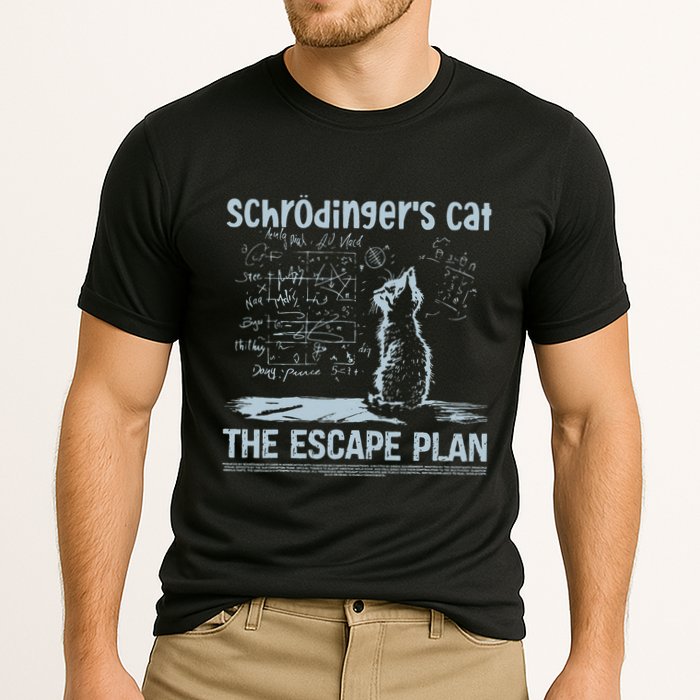 SchröDingers Cat The Escape Plan Cooling Performance Crew T-Shirt