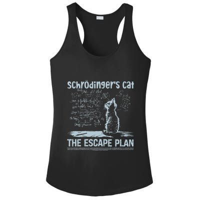SchröDingers Cat The Escape Plan Ladies PosiCharge Competitor Racerback Tank