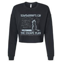 SchröDingers Cat The Escape Plan Cropped Pullover Crew