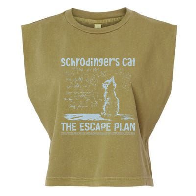 SchröDingers Cat The Escape Plan Garment-Dyed Women's Muscle Tee