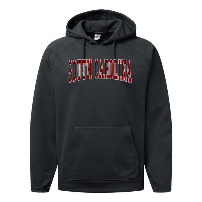 South Carolina Throwback Design Classic Performance Fleece Hoodie