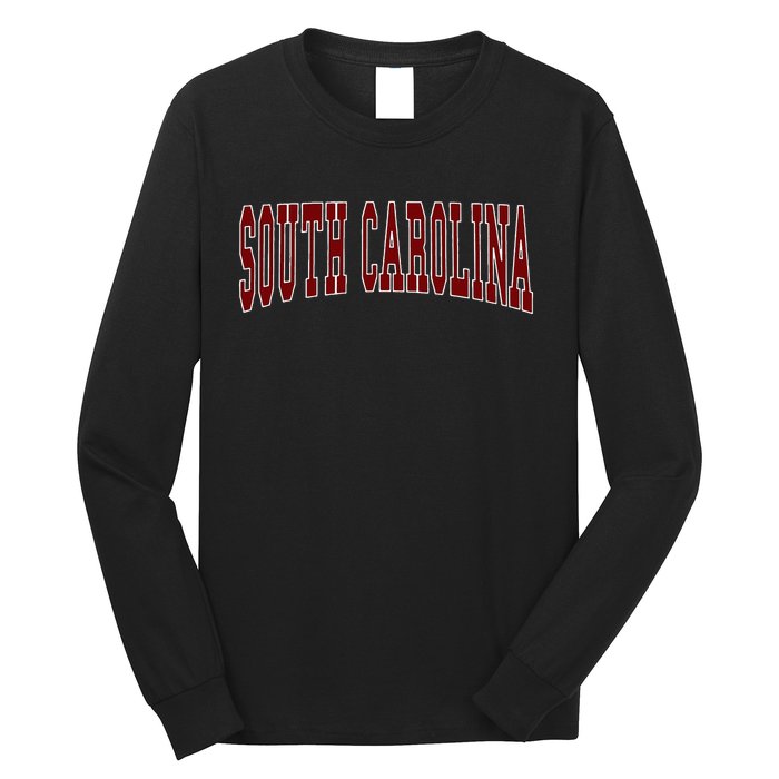 South Carolina Throwback Design Classic Long Sleeve Shirt