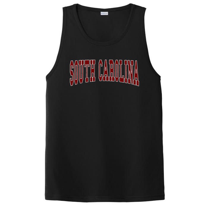 South Carolina Throwback Design Classic PosiCharge Competitor Tank