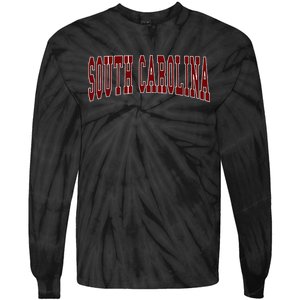 South Carolina Throwback Design Classic Tie-Dye Long Sleeve Shirt