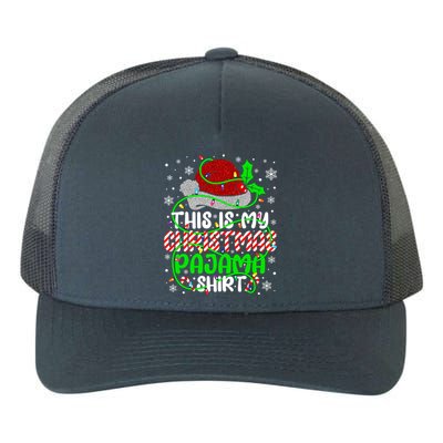 Santa Claus This Is My Christmas Pajama Funny Gift Yupoong Adult 5-Panel Trucker Hat