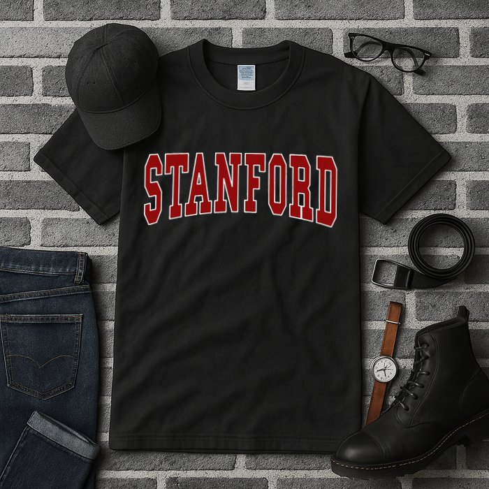 S.T.A.N.F.O.R.D California Throwback Design Classic Tall T-Shirt