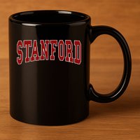 S.T.A.N.F.O.R.D California Throwback Design Classic 11oz C Handle Ceramic Mug