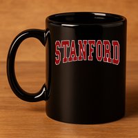 S.T.A.N.F.O.R.D California Throwback Design Classic 11oz C Handle Ceramic Mug