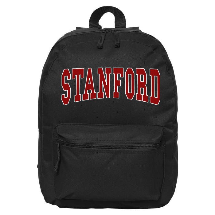 S.T.A.N.F.O.R.D California Throwback Design Classic 16 in Basic Backpack