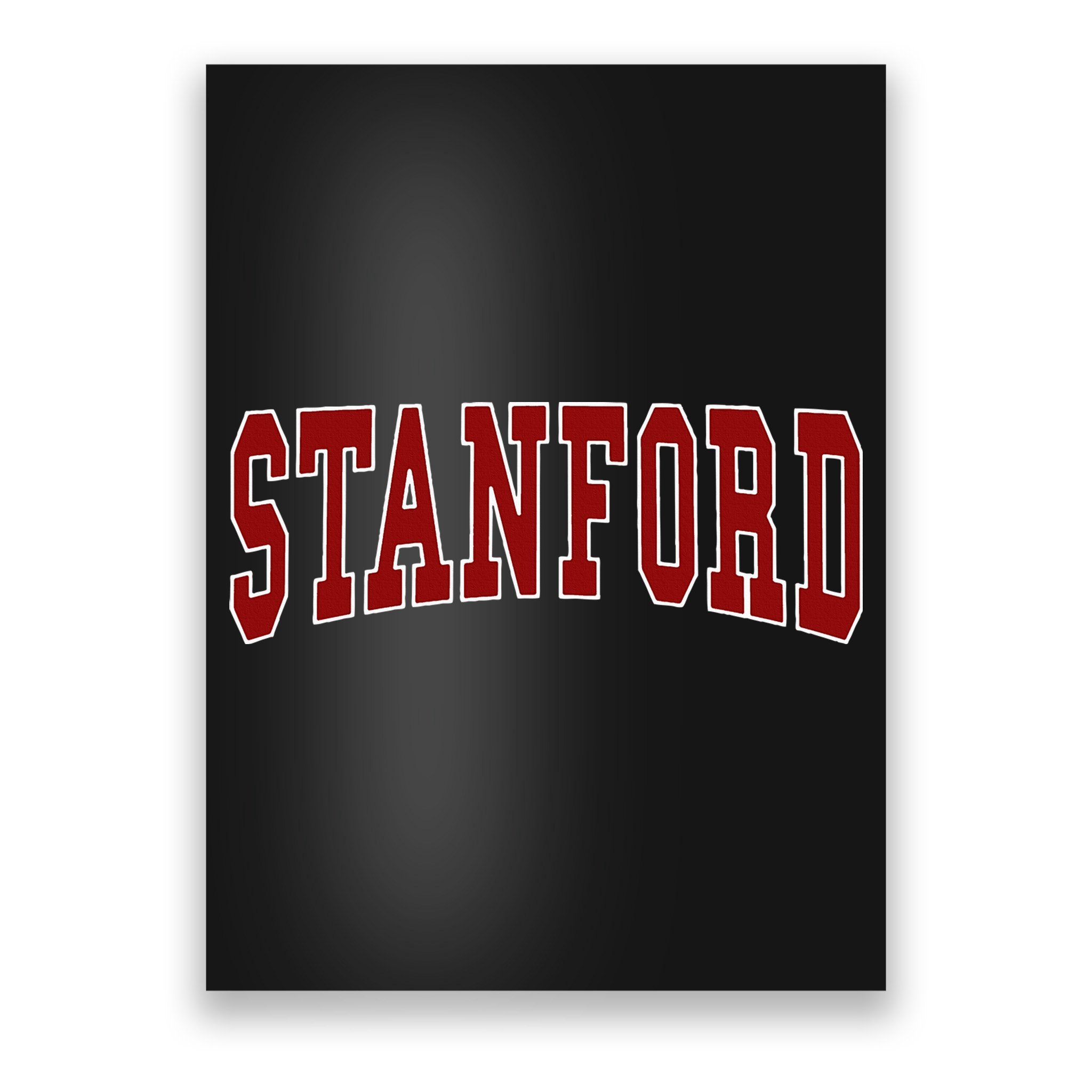 S.T.A.N.F.O.R.D California Throwback Design Classic Poster