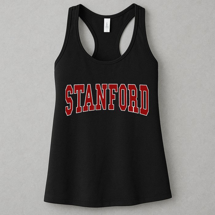 S.T.A.N.F.O.R.D California Throwback Design Classic Womens Tank Top