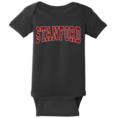S.T.A.N.F.O.R.D California Throwback Design Classic Baby Bodysuit