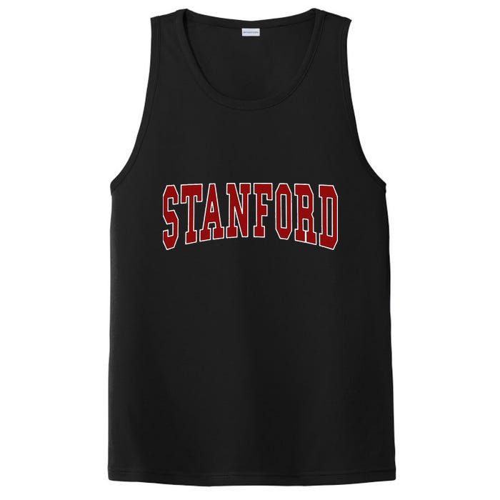 S.T.A.N.F.O.R.D California Throwback Design Classic PosiCharge Competitor Tank