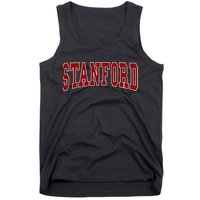 S.T.A.N.F.O.R.D California Throwback Design Classic Tank Top