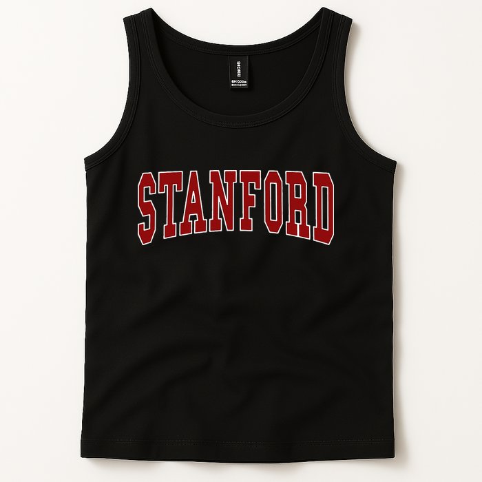 S.T.A.N.F.O.R.D California Throwback Design Classic Tank Top