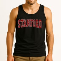 S.T.A.N.F.O.R.D California Throwback Design Classic Tank Top