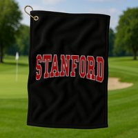 S.T.A.N.F.O.R.D California Throwback Design Classic Golf Towel