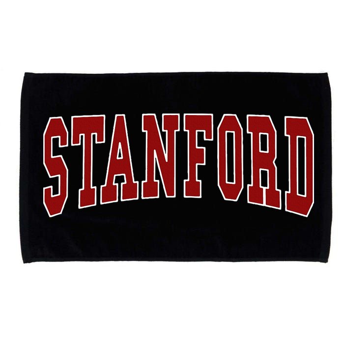 S.T.A.N.F.O.R.D California Throwback Design Classic Microfiber Hand Towel