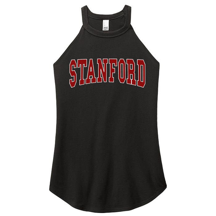 S.T.A.N.F.O.R.D California Throwback Design Classic Women's Perfect Tri Rocker Tank