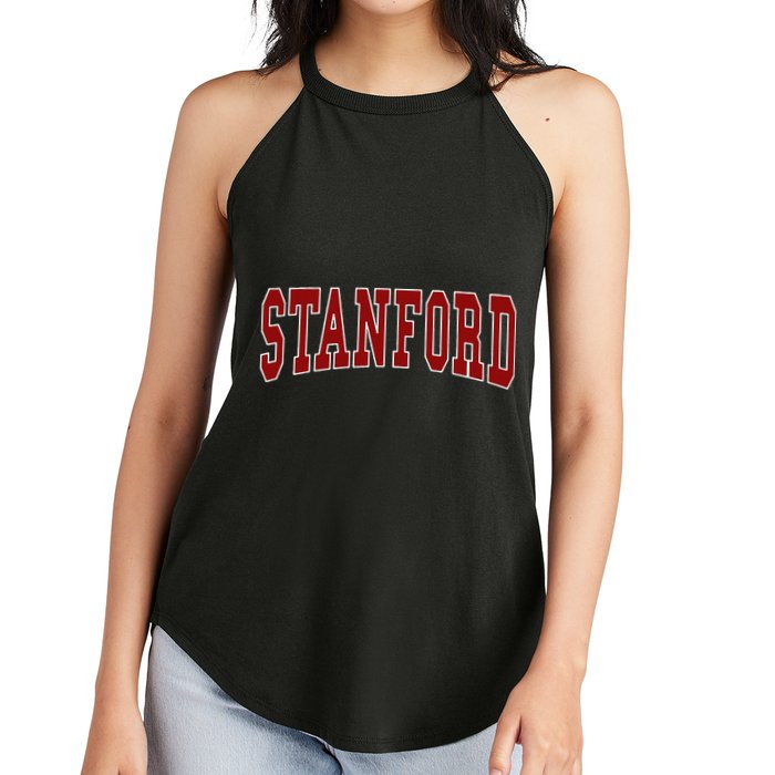 S.T.A.N.F.O.R.D California Throwback Design Classic Women's Perfect Tri Rocker Tank