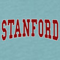 S.T.A.N.F.O.R.D California Throwback Design Classic Sueded Cloud Jersey T-Shirt