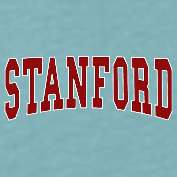 S.T.A.N.F.O.R.D California Throwback Design Classic Sueded Cloud Jersey T-Shirt