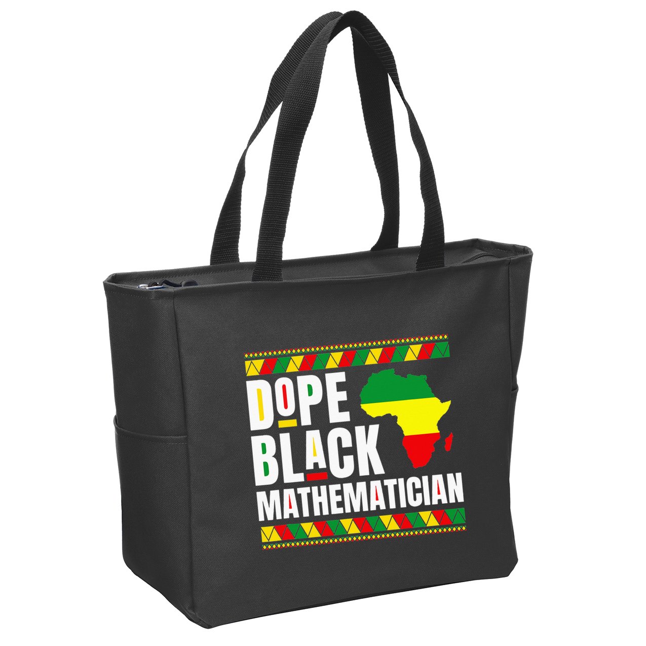 SOH CAH TOA SOHCAHTOA Trigonometry Math Parody Teacher Zip Tote Bag