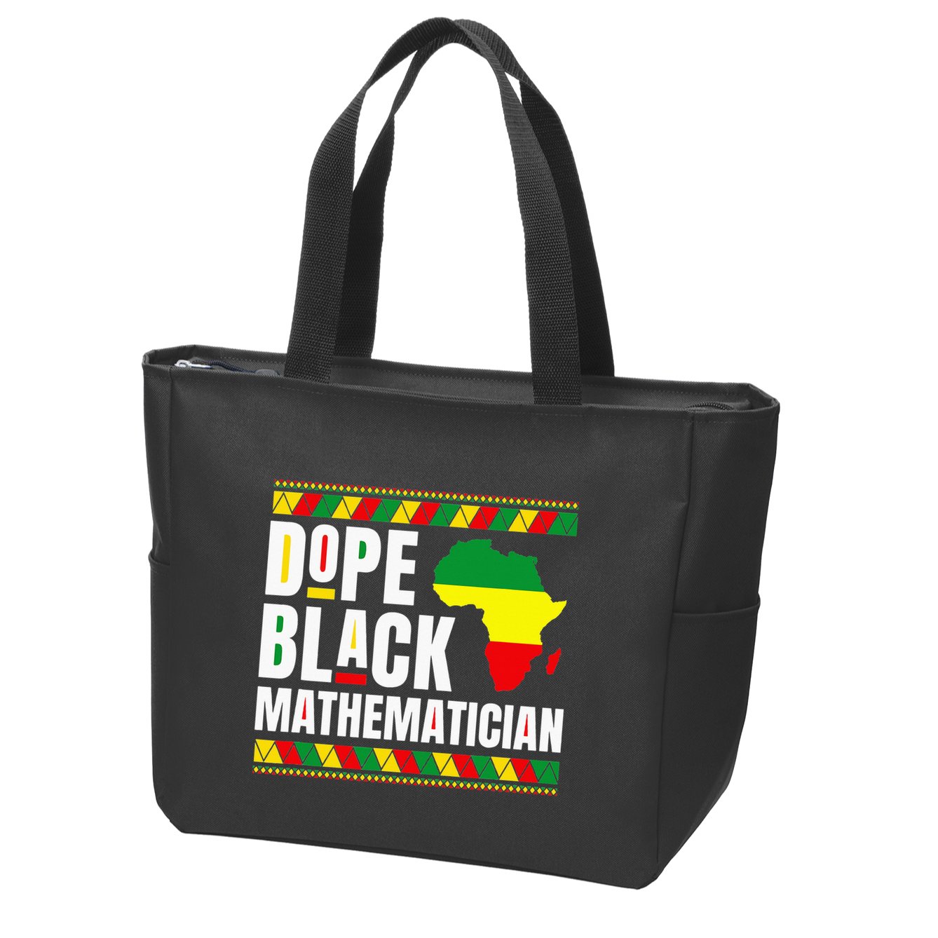 SOH CAH TOA SOHCAHTOA Trigonometry Math Parody Teacher Zip Tote Bag