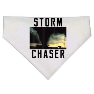 Storm Chaser Tornado Picture Gift Weather Meteorologist Gift USA-Made Doggie Bandana