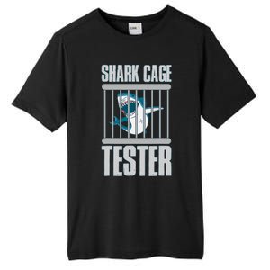 Shark Cage Tester Tall Fusion ChromaSoft Performance T-Shirt