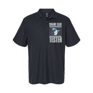 Shark Cage Tester Softstyle Adult Sport Polo