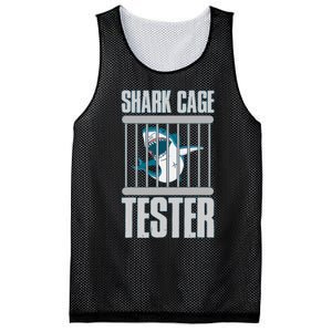 Shark Cage Tester Mesh Reversible Basketball Jersey Tank