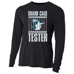 Shark Cage Tester Cooling Performance Long Sleeve Crew