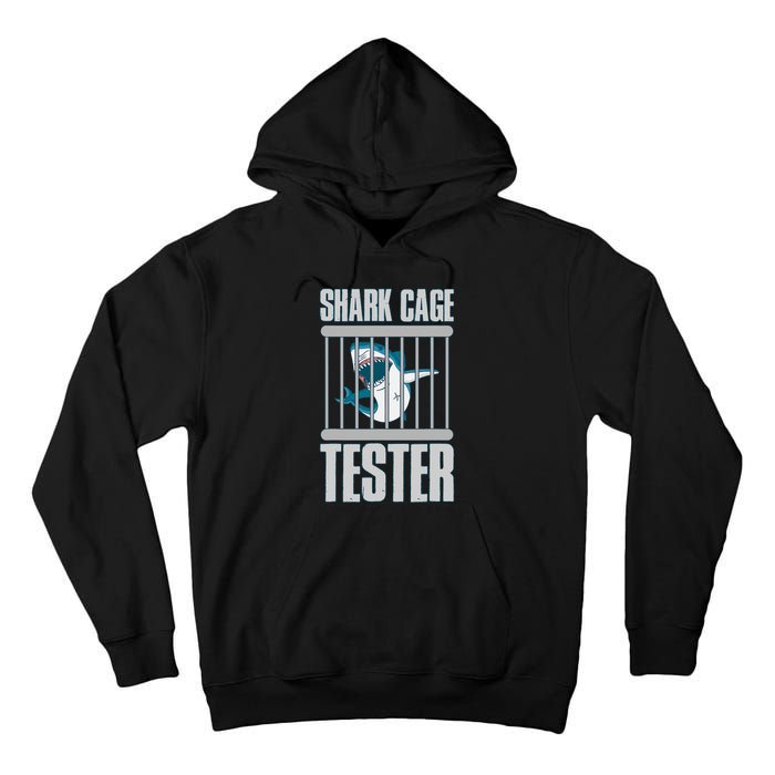 Shark Cage Tester Tall Hoodie