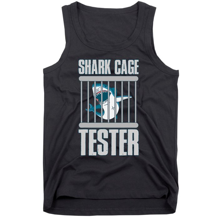 Shark Cage Tester Tank Top