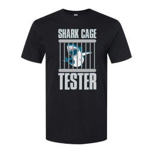 Shark Cage Tester Softstyle CVC T-Shirt