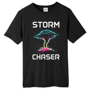 Storm Chasing Tornado Chaser Meteorologist Meteorology Tall Fusion ChromaSoft Performance T-Shirt