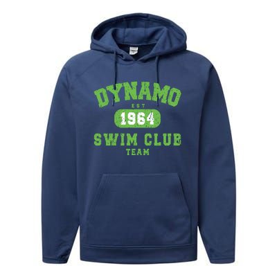 Swim Club Team 1964 Performance Fleece Hoodie