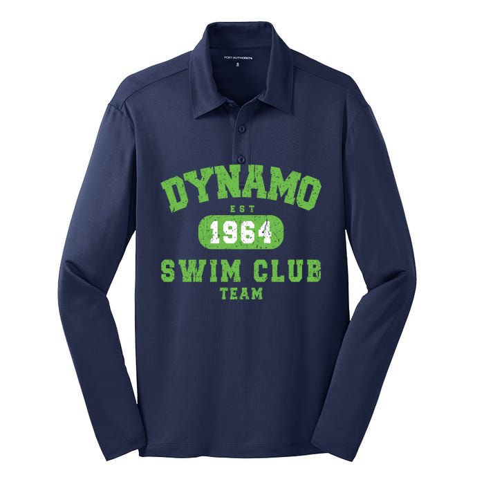 Swim Club Team 1964 Silk Touch Performance Long Sleeve Polo