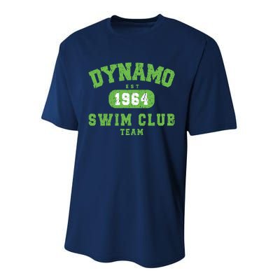 Swim Club Team 1964 Performance Sprint T-Shirt