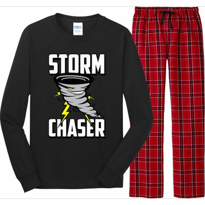 Storm Chaser Tornado Long Sleeve Pajama Set