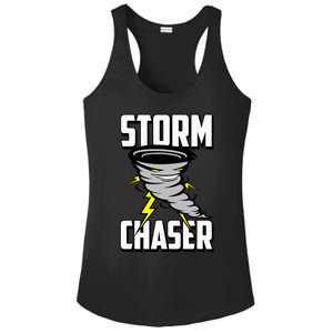 Storm Chaser Tornado Ladies PosiCharge Competitor Racerback Tank