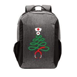 Stethoscope Christmas Tree Nursing Funny Nurse Rn Lpn Squad Vector Backpack