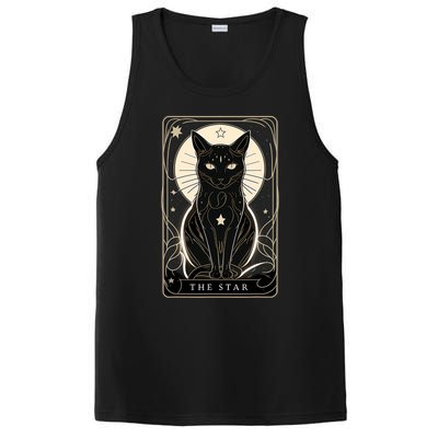 Star Cat Tarot Card For Tarot Cat Lovers PosiCharge Competitor Tank