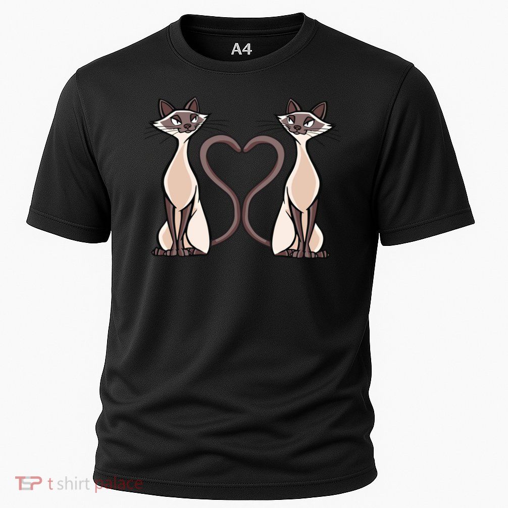 Siamese Cat Twins Cute Performance Shirt