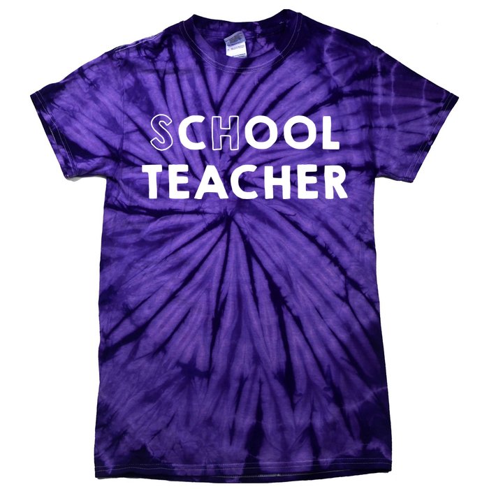 School Cool Teacher Tie-Dye T-Shirt