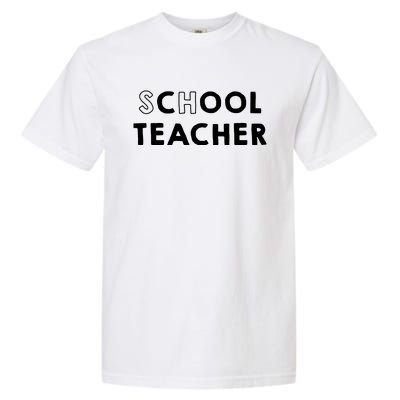 School Cool Teacher Garment-Dyed Heavyweight T-Shirt