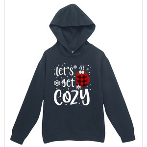 S Christmas Tees LetS Get Cozy Funny Christmas Gift Urban Pullover Hoodie