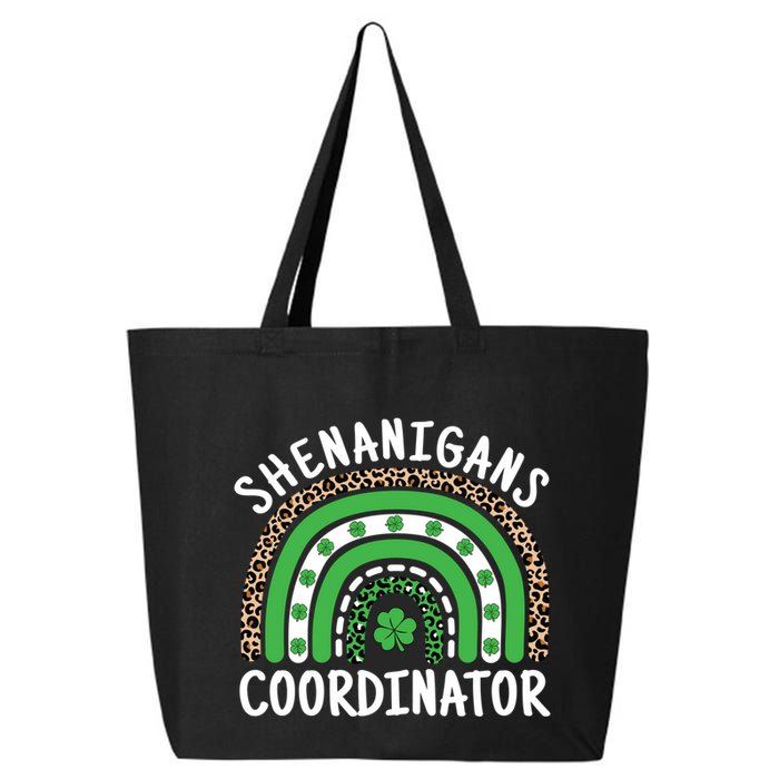 Shenanigans Coordinator Teacher St Patricks Day Shamrock Great Gift 25L Jumbo Tote